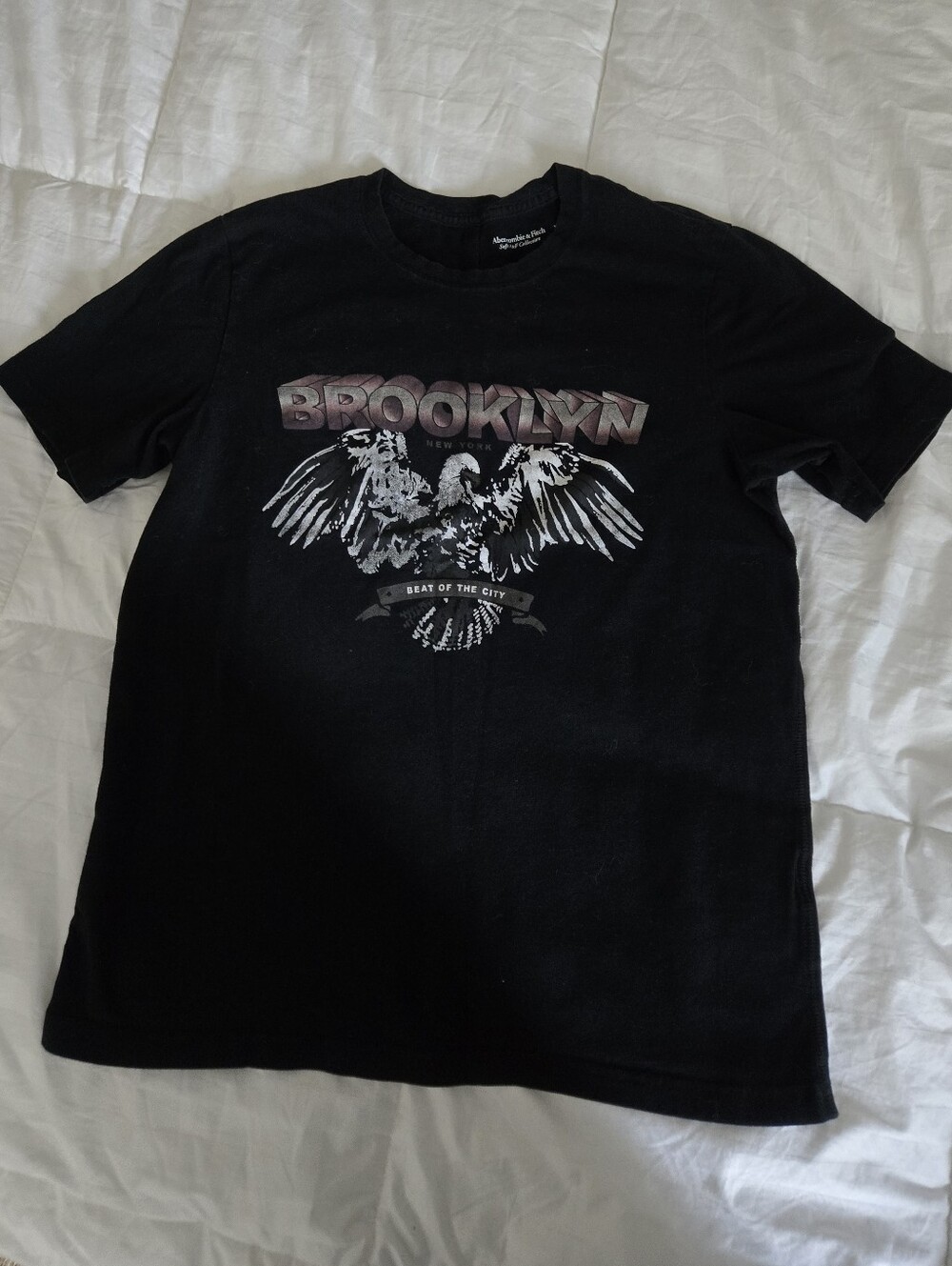 Abercrombie & Fitch Soft Collection Black Crewneck Tee Size XS